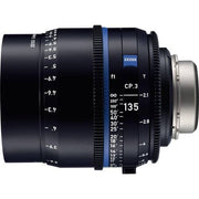 Zeiss CP.3 135mm/T2.1 Feet Compact Prime Cine Lens for Canon EF Mount