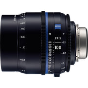 Zeiss CP.3 100mm/T2.1 Feet Compact Prime Cine Lens for MFT Mount