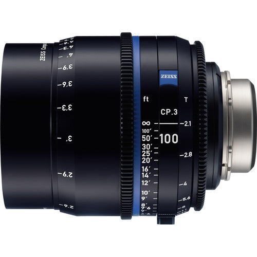 Zeiss CP.3 100mm/T2.1 Feet Compact Prime Cine Lens for MFT Mount