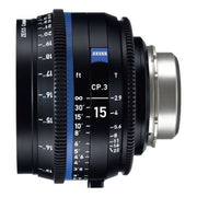 Zeiss CP.3 15mm T2.9 Feet Compact Prime Cine Lens for PL Mount
