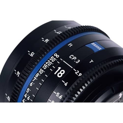 Zeiss CP.3 28mm T2.1 Feet Compact Prime Cine Lens for PL Mount