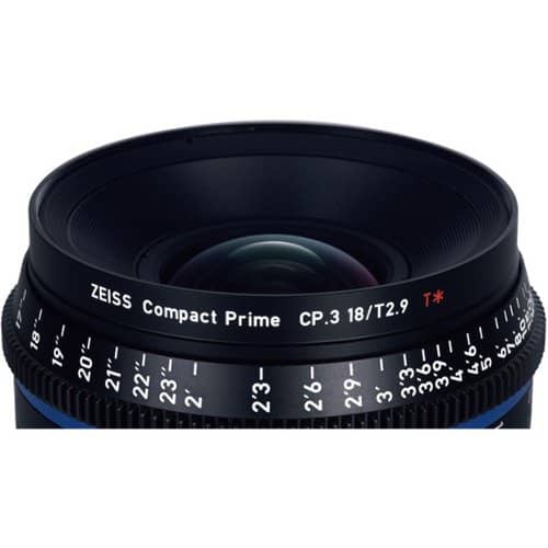 Zeiss CP.3 28mm T2.1 Feet Compact Prime Cine Lens for PL Mount