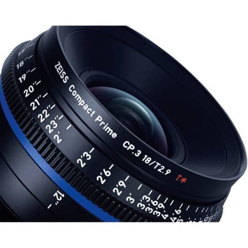 Zeiss CP.3 28mm T2.1 Feet Compact Prime Cine Lens for PL Mount