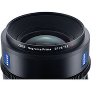 Zeiss Supreme Prime 25mm/T1.5 Feet Cine Lens for PL Mount