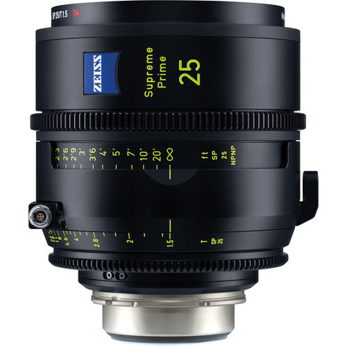Zeiss Supreme Prime 25mm/T1.5 Feet Cine Lens for PL Mount