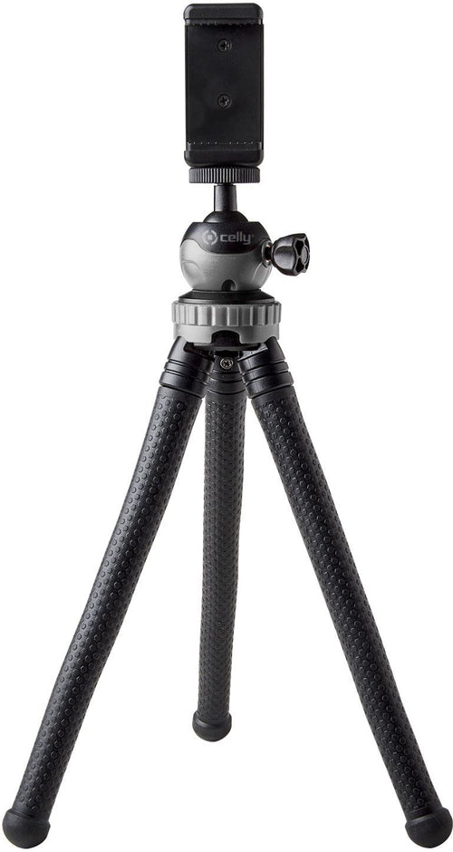 Celly Flexible Tripod for DSLR, 31cm High, 3kg Payload