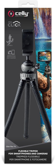 Celly Flexible Tripod for DSLR, 31cm High, 3kg Payload