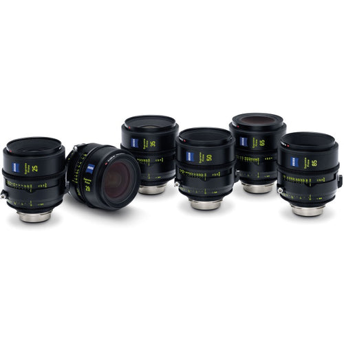 Zeiss Supreme Prime Feet Lens Set PL Mount (25mm, 29mm, 35mm, 50mm, 85mm, 100mm)