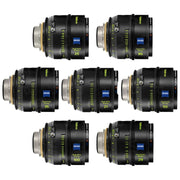 Zeiss Supreme Prime Lens Radiance Set PL Mount (21mm, 25mm, 29mm, 35mm, 50mm, 85mm, 100mm)