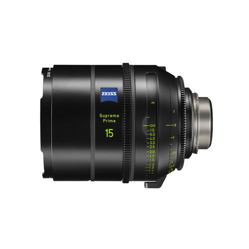 Zeiss Supreme Prime 15mm/T1.8 Feet Cine Lens for PL Mount