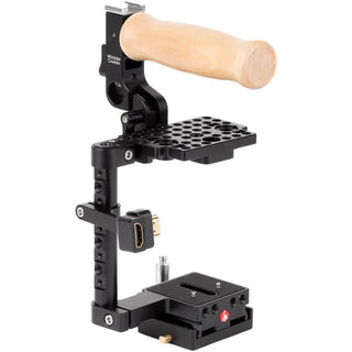 Wooden Camera Unified BMPCC4K Camera Cage (Wooden Handle)
