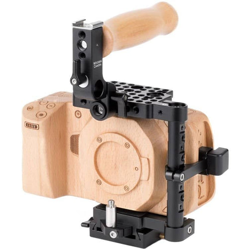 Wooden Camera Unified BMPCC4K Camera Cage (Wooden Handle)