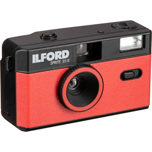 Ilford Sprite35-II Reusable Camera - Black & Red