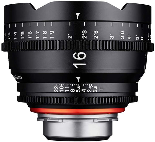 XEEN 16mm T2.6 Full Frame Cinema Lens - Nikon Mount
