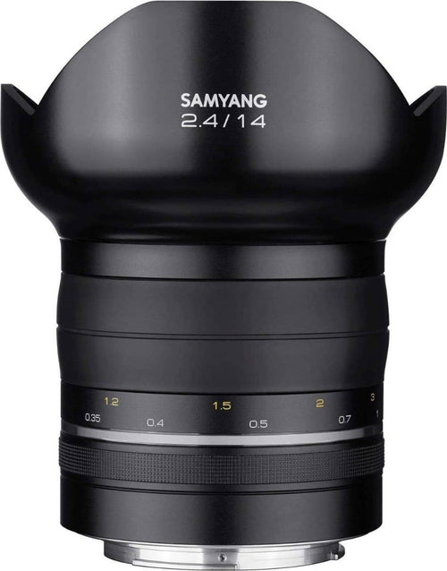 Samyang 14mm F2.4 XP Premium Nikon AE Full Frame Lens