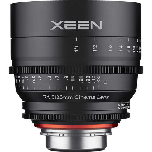 XEEN 35mm T1.5 Full Frame Cinema Lens - Sony FE Mount