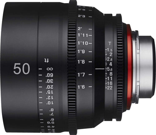 XEEN 50mm T1.5 Full Frame Cinema Lens - Sony FE Mount