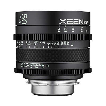 XEEN 50mm T1.5 CF Mount Cinema Lens - Sony FE Mount