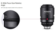 XEEN 50mm T2.3 Anamorphic Cinema Lens - PL Mount