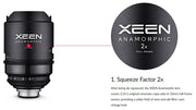 XEEN 50mm T2.3 Anamorphic Cinema Lens - PL Mount