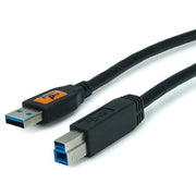 Tether Tools Tetherpro USB 3.0 Male A To Male B  4.6m Black