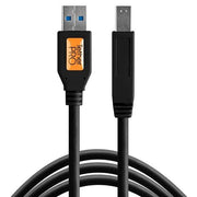 Tether Tools Tetherpro USB 3.0 Male A To Male B  4.6m Black
