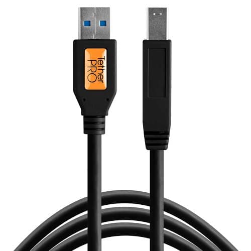 Tether Tools Tetherpro USB 3.0 Male A To Male B  4.6m Black