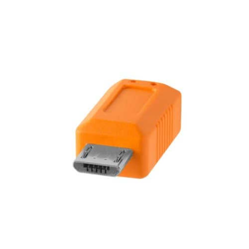 Tether Tools Tetherpro USB-C To 2.0 Micro-B 5-Pin 4.6m Orange