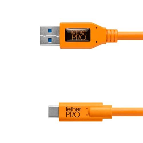 Tether Tools Tetherpro USB 3.0 To USB-C 4.6m Orange