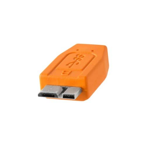 Tether Tools Tetherpro USB-C To 3.0 Micro-B 4.6m Orange