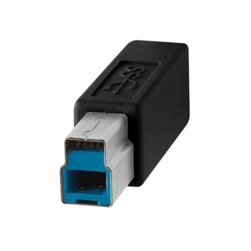Tether Tools Tetherpro USB-C To 3.0 Male B 4.6m Black