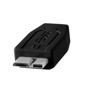 Tether Tools Tetherpro USB-C To 3.0 Micro-B 4.6m Black