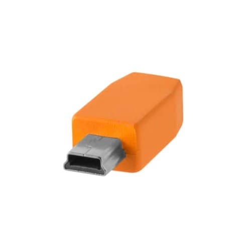 Tether Tools Tetherpro USB-C To 2.0 Mini-B 5-Pin 4.6m Orange