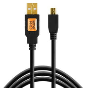 Tether Tools Tetherpro USB 2.0 Male To Mini-B 5 Pin, 1.8m, Black