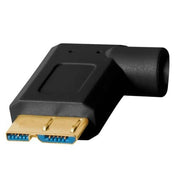 Tether Tools Tetherpro Micro B USB 3 Right Angle Adapt 4.6m Black