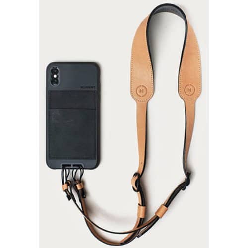 Moment Adjustable Leather Camera Strap - Natural Leather