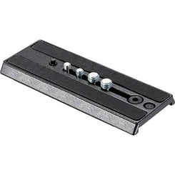 Manfrotto 357PLV-1 Quick Release Plate With 1/4'' and 3/8'' Screws