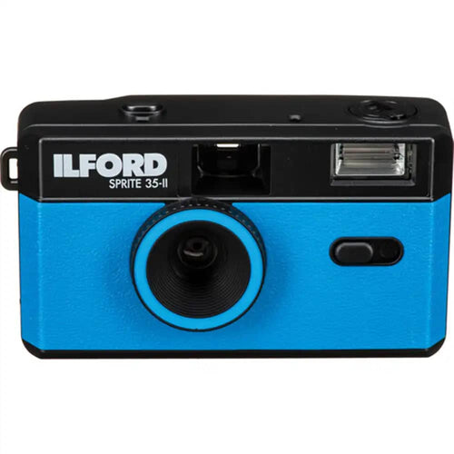 Ilford Sprite35-II Reusable Camera - Black & Blue