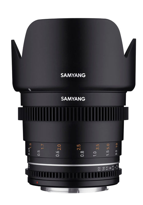 Samyang 50mm T1.5 MK2 VDSLR Full Frame Cinema Lens - Canon EF Mount