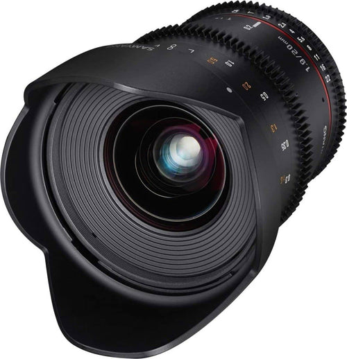 Samyang 20mm T1.9 VDSLR UMC II Nikon Full Frame Video Lens
