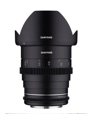 Samyang 24mm T1.5 MK2 VDSLR Full Frame Cinema Lens - Nikon Mount