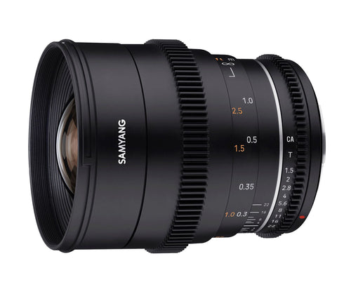 Samyang 24mm T1.5 MK2 VDSLR Full Frame Cinema Lens - Nikon Mount