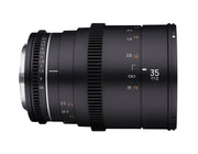 Samyang 35mm T1.5 MK2 VDSLR Full Frame Cinema Lens - Nikon Mount