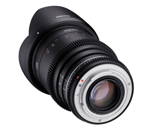 Samyang 35mm T1.5 MK2 VDSLR Full Frame Cinema Lens - Nikon Mount