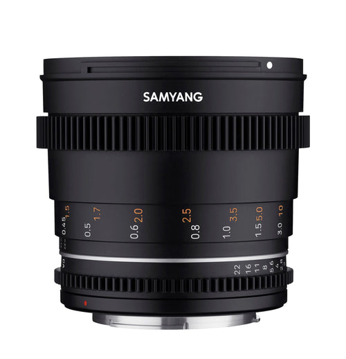 Samyang 50mm T1.5 MK2 VDSLR Nikon Full Frame Cinema Lens - Nikon Mount