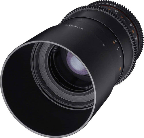 Samyang 100mm T3.1 Macro VDSLR UMC II Nikon AE Full Frame Video Lens