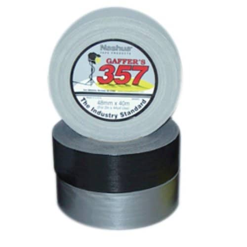 Nashua 357 Gaffer tape, Black 48mm x 40m