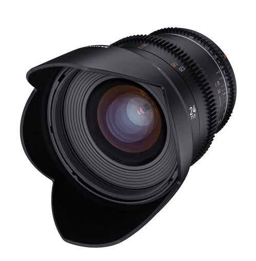 Samyang 24mm T1.5 MK2 VDSLR Full Frame Cinema Lens - Canon M Mount