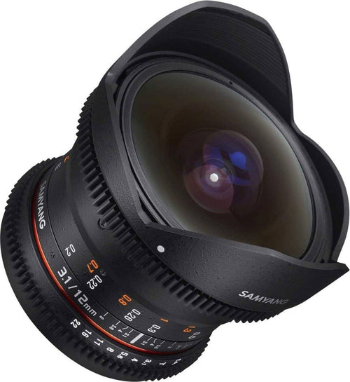 Samyang 12mm T3.1 VDSLR UMC II Sony E Full Frame Video Lens