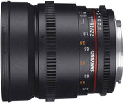 Samyang 16mm T2.2 VDSLR UMC II APS-C Sony E Video Lens